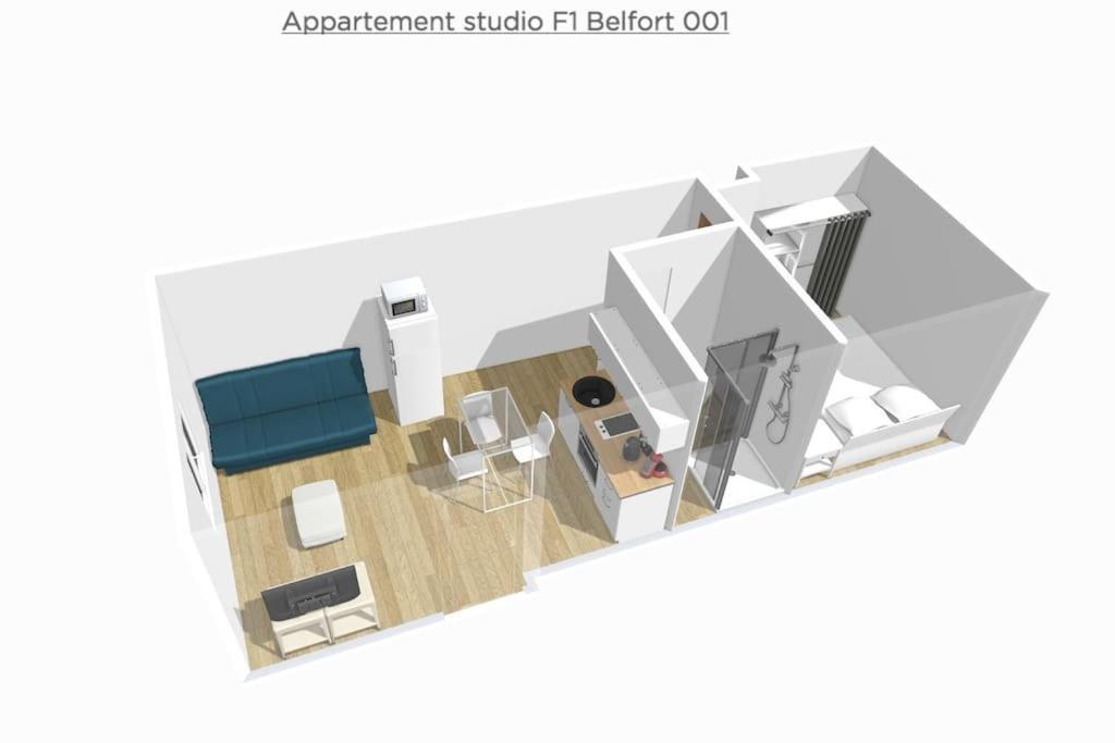 Appartements Cosy بلفور المظهر الخارجي الصورة